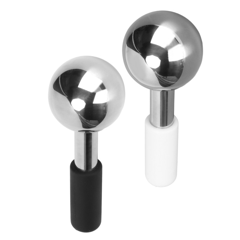 Eye Massager Supplier - OEM Stainless Steel Roller Ball Hot Cold Globe