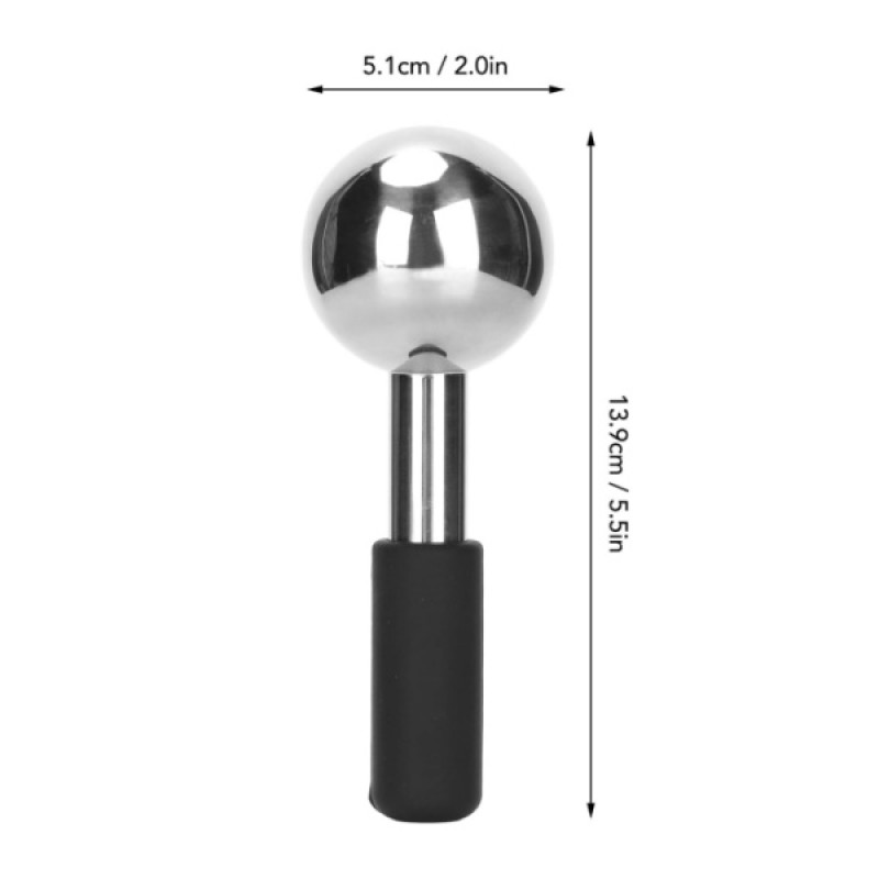 Eye Massager Supplier - OEM Stainless Steel Roller Ball Hot Cold Globe