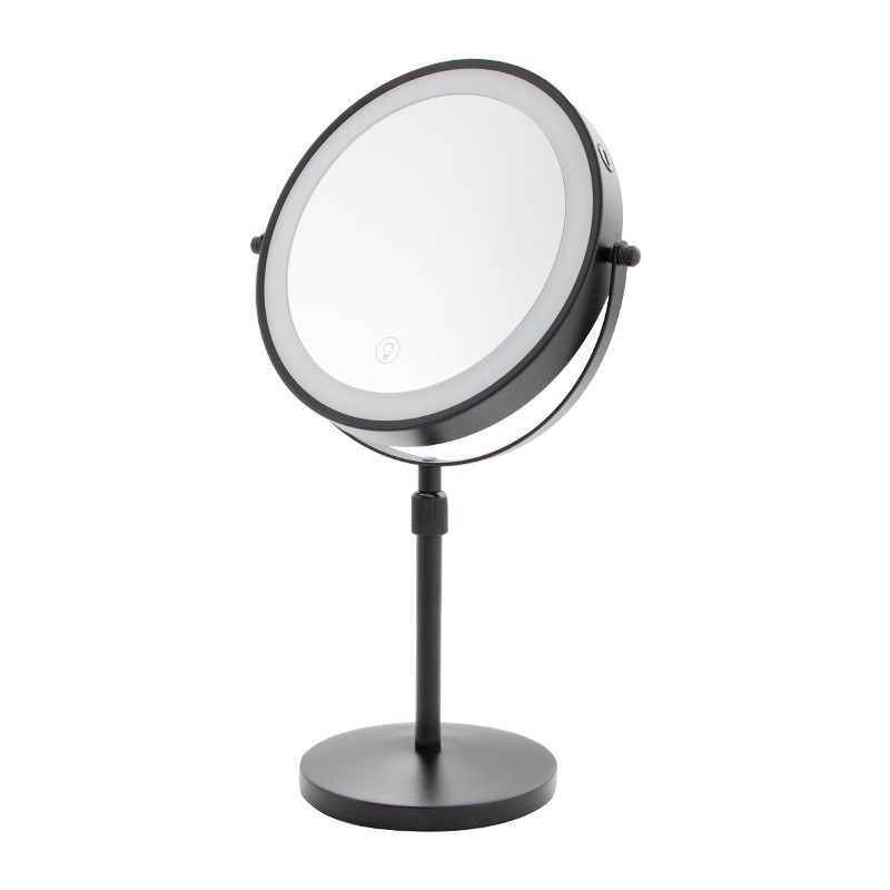 LED Mirror Manufacturer - OEM Adjustable Height Rechargeable Double-Sided
