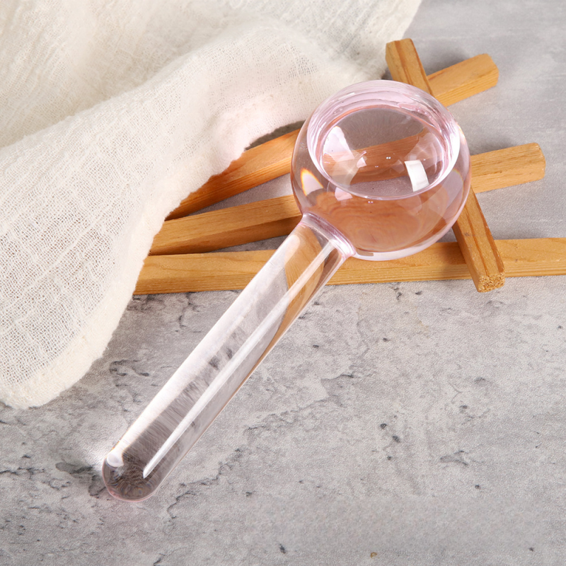 Cryo Skincare Tools Supplier - Bulk Cooling Liquid Glass Massage Roller Ball
