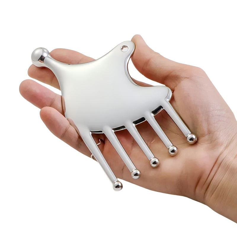 Facial Massager Manufacturer - OEM Multi-Function Stainless Steel Gua Sha