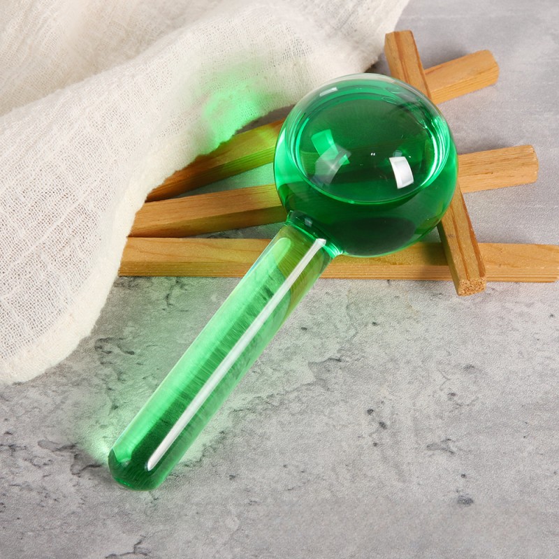 Cryo Skincare Tools Supplier - Bulk Cooling Liquid Glass Massage Roller Ball