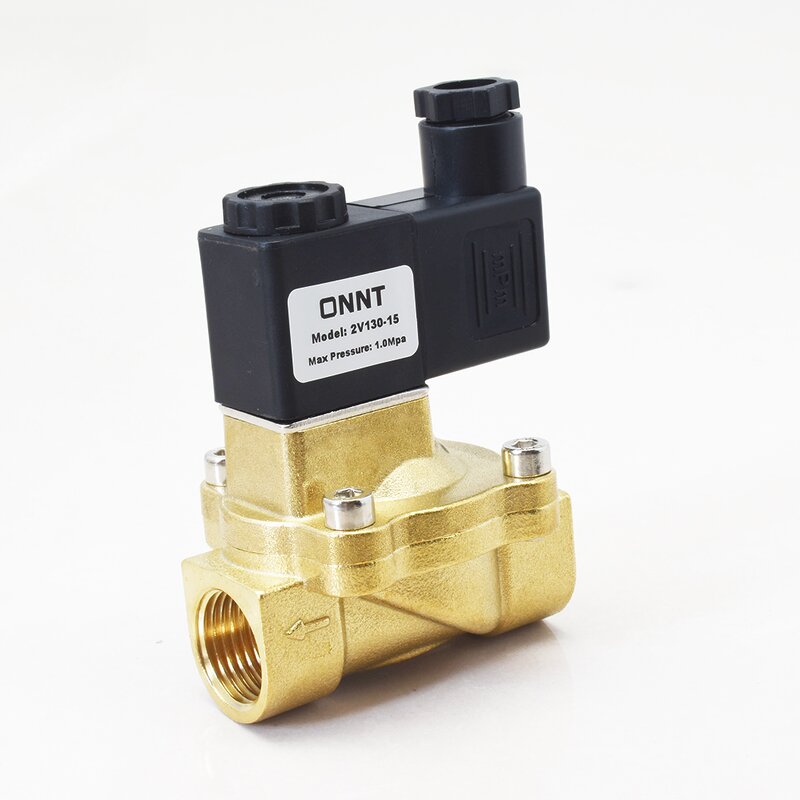 2 Way Solenoid Valve Manufacturer - OEM/ODM Custom 2V130-10 Airtac Type Brass