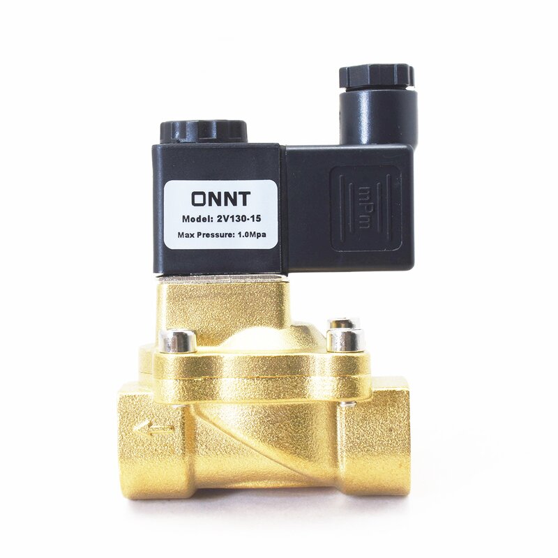 2 Way Solenoid Valve Manufacturer - OEM/ODM Custom 2V130-10 Airtac Type Brass