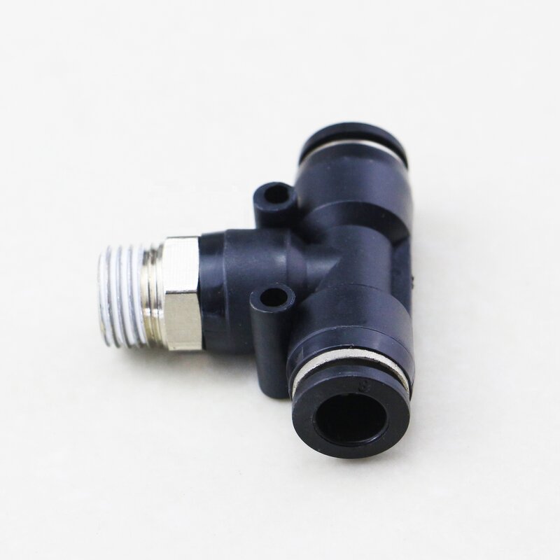 T-Type Fitting Manufacturer - OEM/ODM Custom PB Series 4-16mm 3-Way Elbow