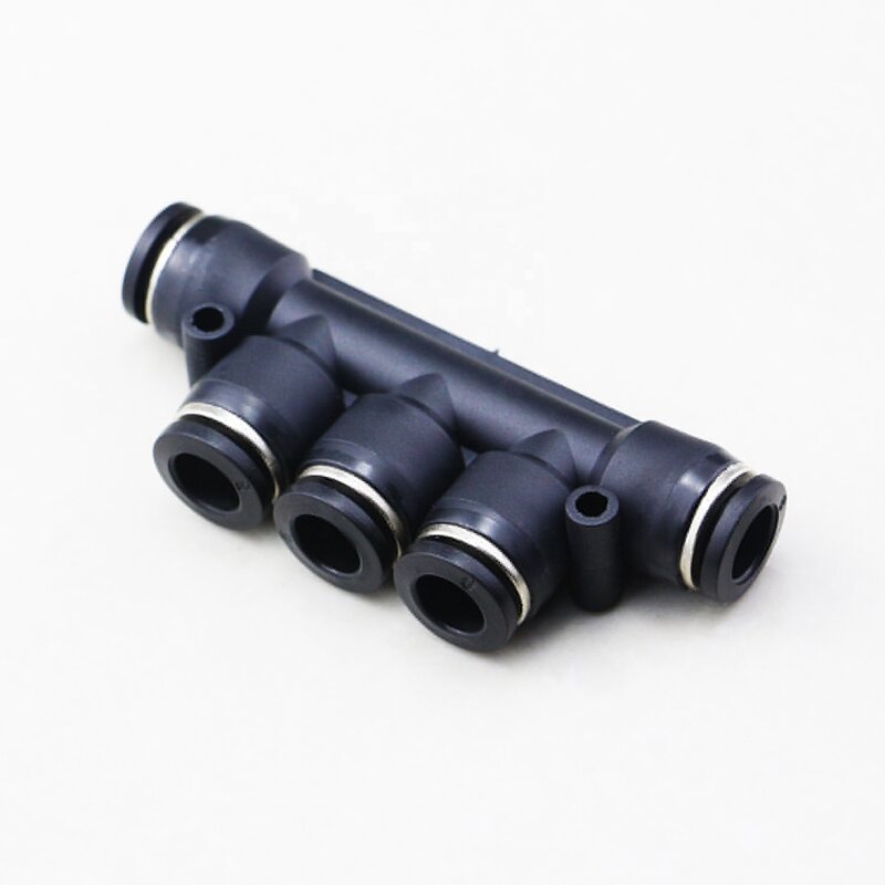 Plastic Manifold Manufacturer - OEM/ODM Custom 4-16mm PK Union 5 Way