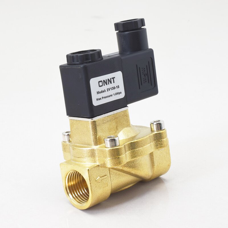 2 Way Solenoid Valve Manufacturer - OEM/ODM Custom 2V130-10 Airtac Type Brass