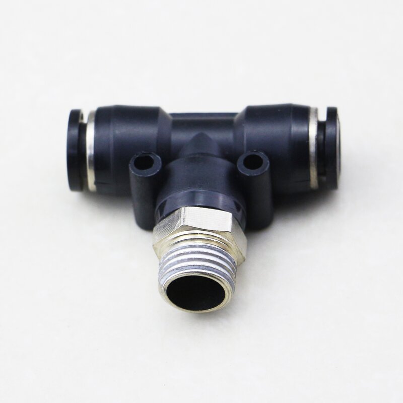 T-Type Fitting Manufacturer - OEM/ODM Custom PB Series 4-16mm 3-Way Elbow