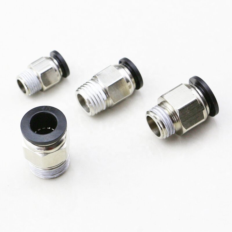 Quick Connector Manufacturer - OEM/ODM Custom PC M5 1/8-1/2 Push-in Pneumatic