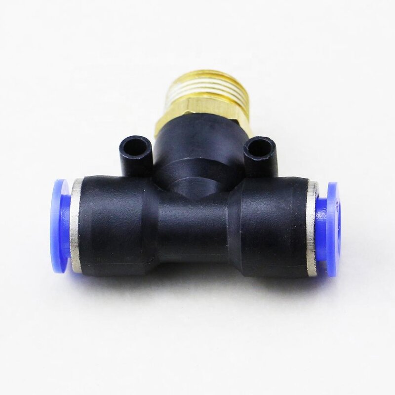 Brass Tee Fitting Manufacturer - OEM/ODM Custom PB Series BSP M5 Male Thread