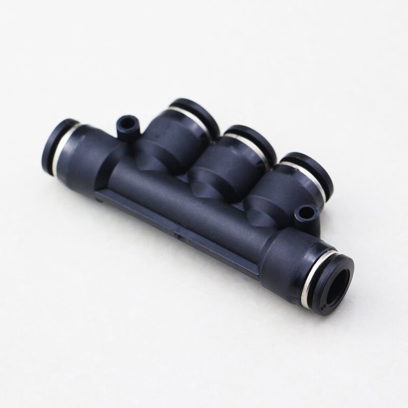 Plastic Manifold Manufacturer - OEM/ODM Custom 4-16mm PK Union 5 Way