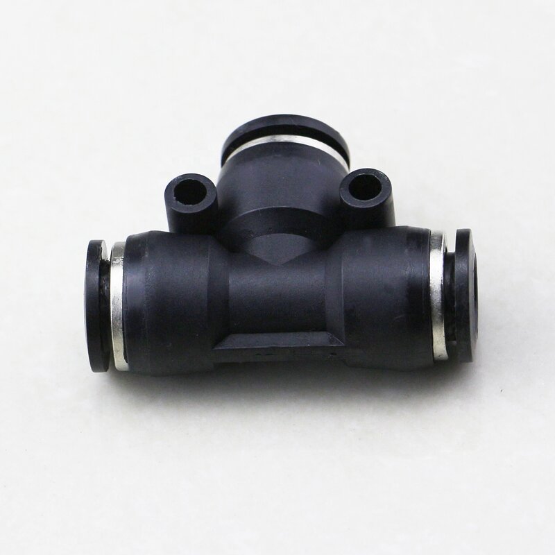 Plastic Tee Fitting Manufacturer - OEM/ODM Custom PE 4-16mm 3 Way Quick