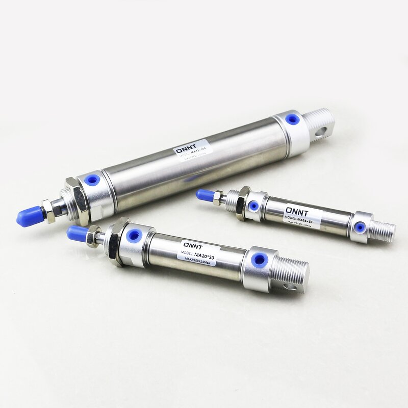 Mini Pneumatic Cylinder Manufacturer - OEM/ODM Custom MA Series Adjustable Stainless