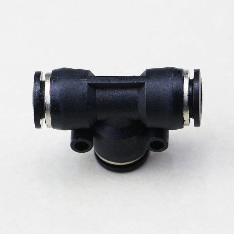 Plastic Tee Fitting Manufacturer - OEM/ODM Custom PE 4-16mm 3 Way Quick