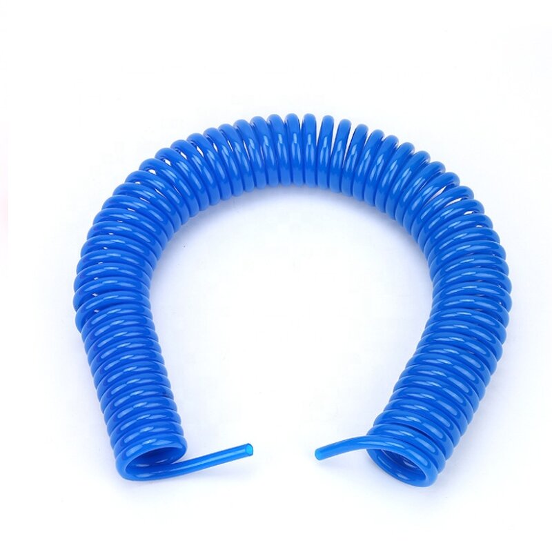 PU Spiral Hose Manufacturer - OEM/ODM Custom 12mm 6-15 Meter Coiled Tubing