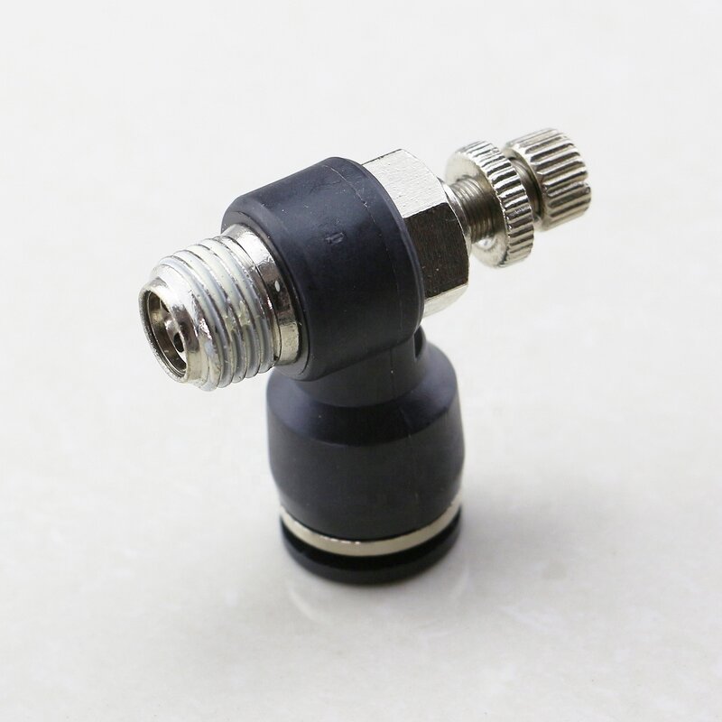 Flow Control Connector Manufacturer - OEM/ODM Custom BSP M5 SL Regulator Elbow