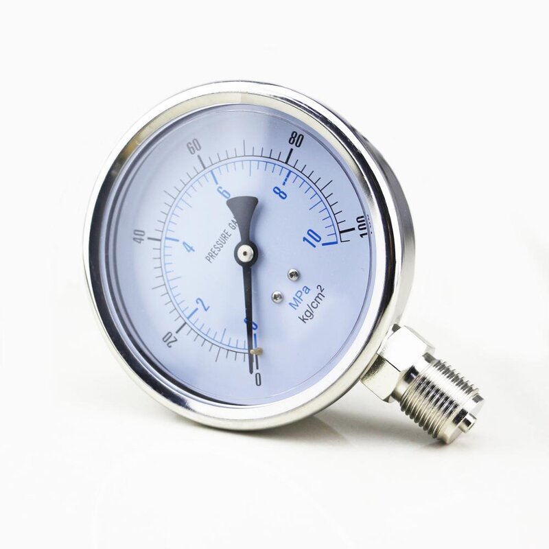 Pressure Gauge Manufacturer - OEM/ODM Custom YN Series 2.5-4 Inch Stainless