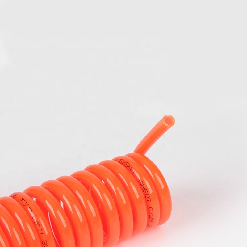 PU Spiral Hose Manufacturer - OEM/ODM Custom 12mm 6-15 Meter Coiled Tubing