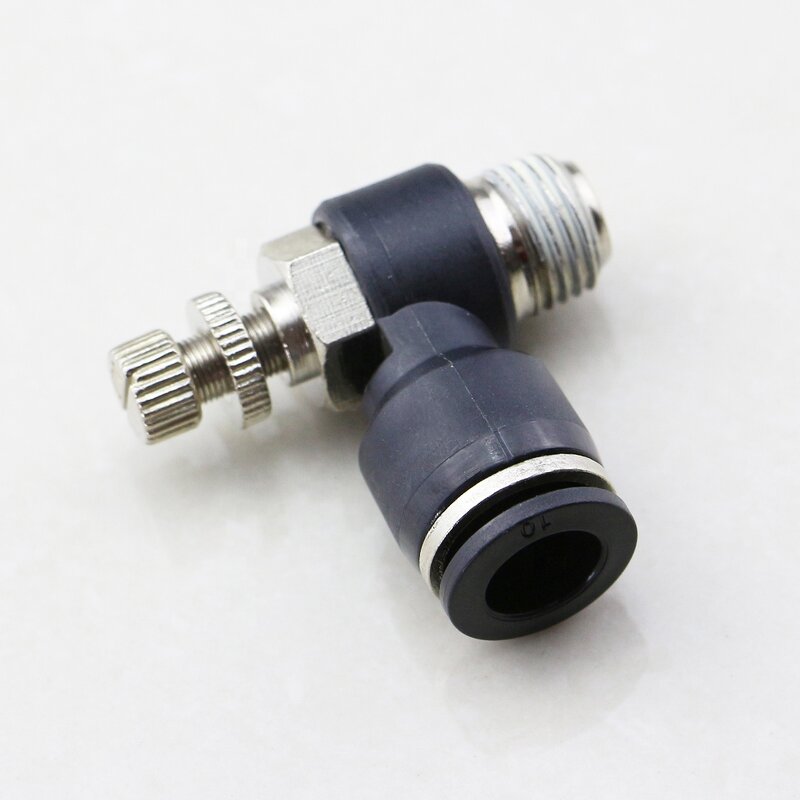 Flow Control Connector Manufacturer - OEM/ODM Custom BSP M5 SL Regulator Elbow
