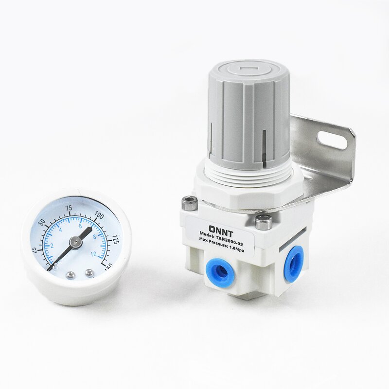 Air Regulator Valve Manufacturer - OEM/ODM Custom SMC Type AR2000-02 with Gauge