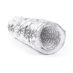 Insulated Flexible Duct Factory - OEM Ventilation Aluminum Polyester for HVAC