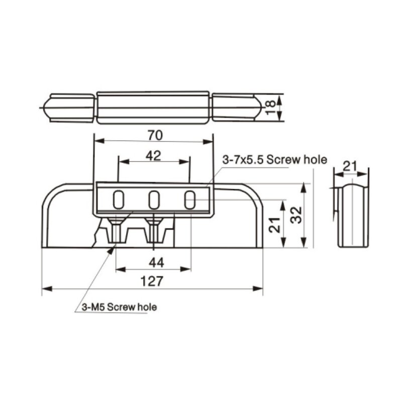 Door Lock Hinge Manufacturer - OEM Edgemount Mechanical Lock for Freezer Door