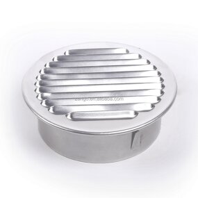 Air Valve Diffuser Supplier - OEM Aluminum Metal Exhaust Disc Valve Circular