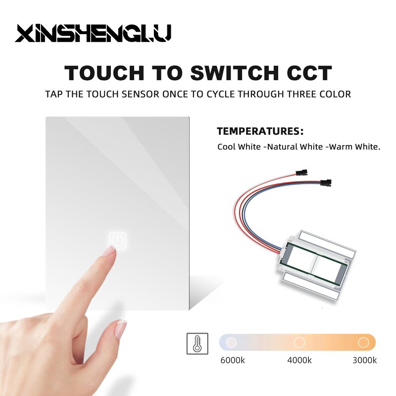 Double Touch Switch Manufacturer - OEM/ODM Custom DC 5A 12V 60W One Colour