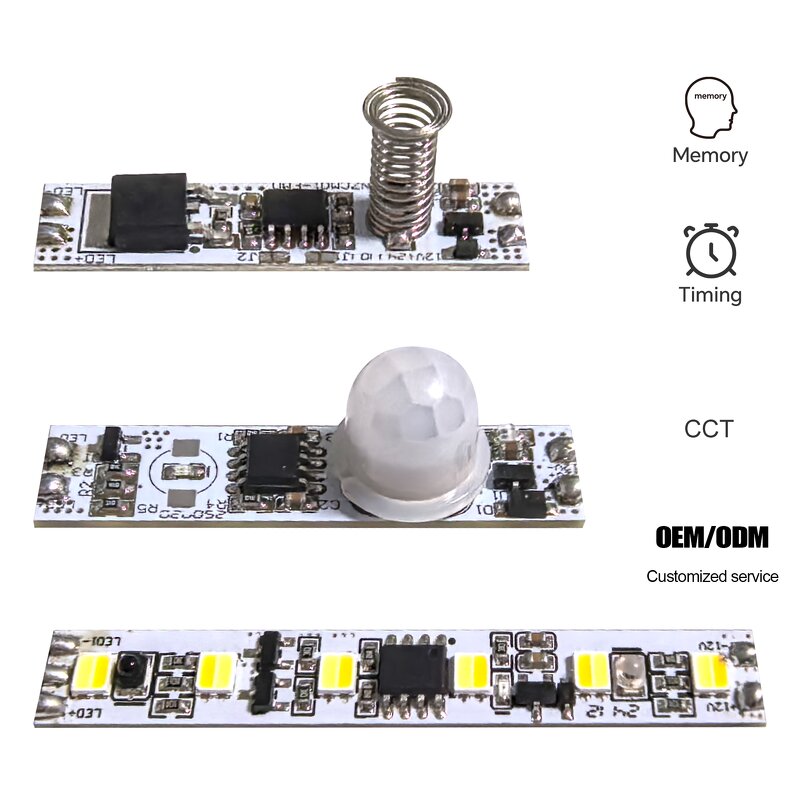Radar Sensor Switch Manufacturer - OEM/ODM Custom DC 12V 5A 60W CCT Memory