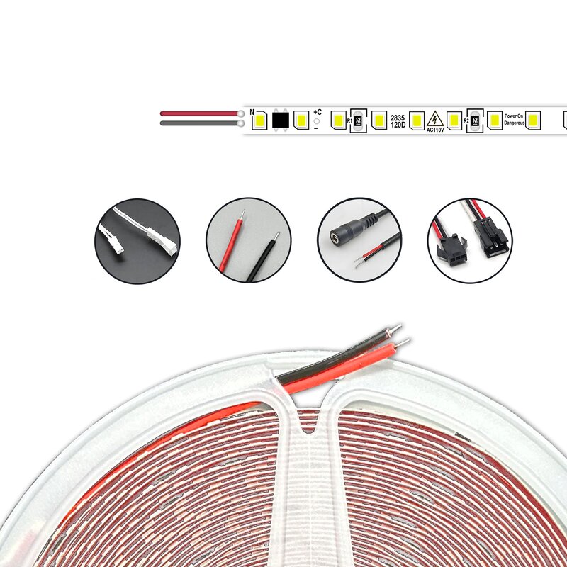 LED Strip Manufacturer - OEM/ODM Custom 110V SMD2835 App Control Cuttable