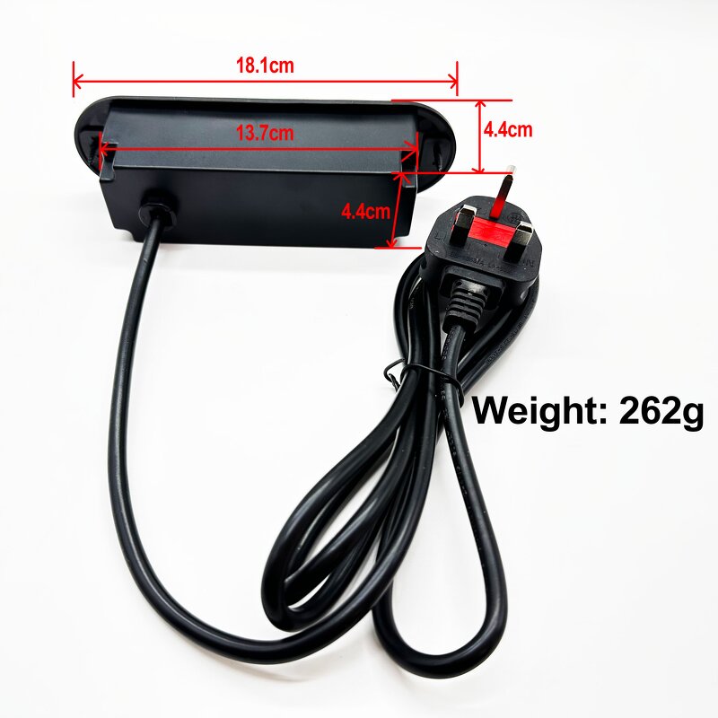 Power Strip Manufacturer - OEM/ODM Custom US Plug 4 AC Outlets 1 USB-C