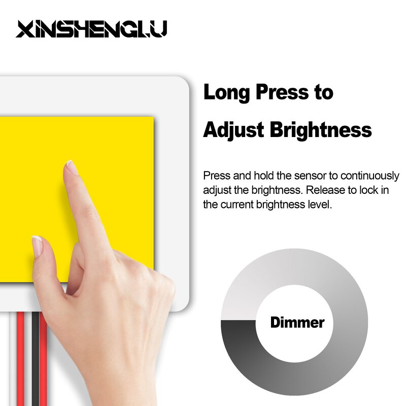 Single Touch Dimmer Switch Manufacturer - OEM/ODM Custom DC12v 3A 36W Three Colors