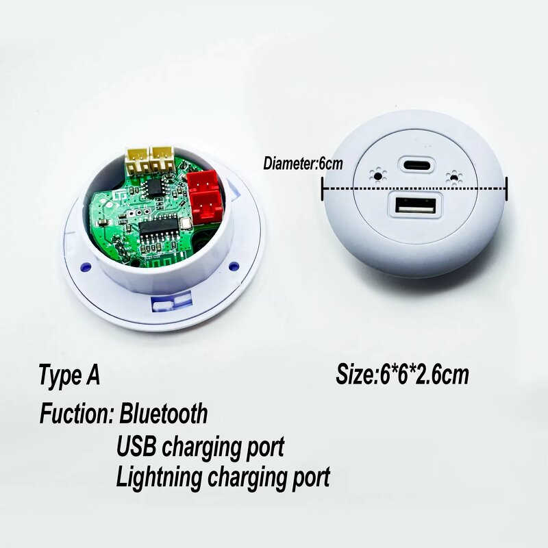 Wireless Charging Switch Manufacturer - OEM/ODM Custom Device with USB Dimming