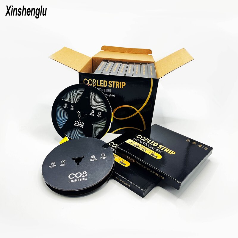 COB LED Strip Manufacturer - OEM/ODM Custom DC12V 8mm IP20 3 Colors