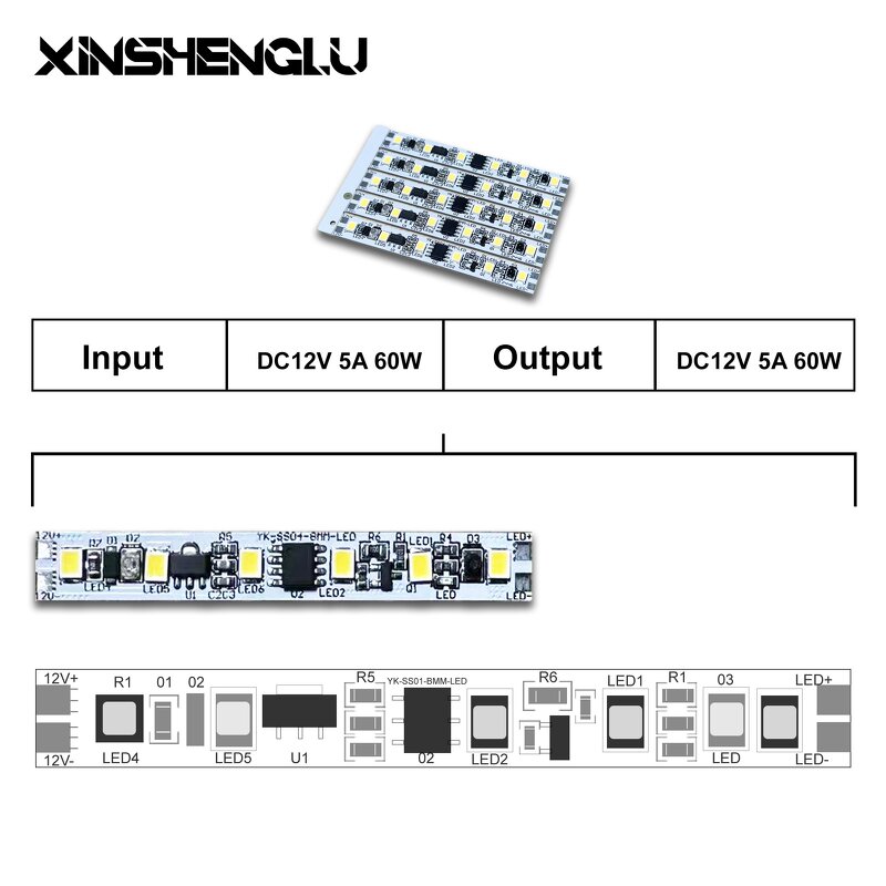 Hand Wave Sensor Module Manufacturer - OEM/ODM Custom DC 5A 12V 60W CCT Memory