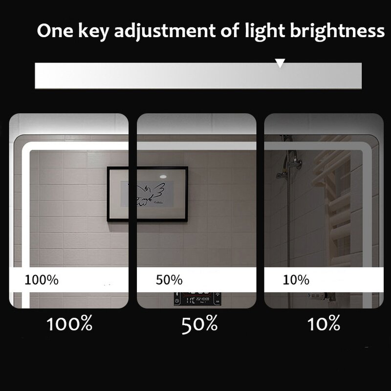 Smart Mirror Manufacturer - OEM/ODM Custom Multi-function LED Three Color