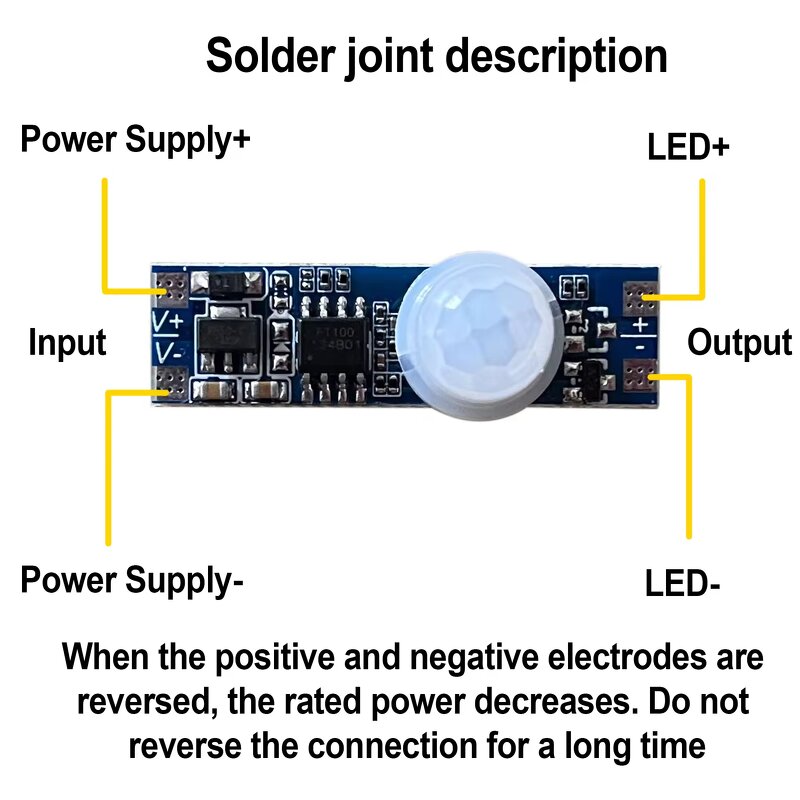 PIR Induction Module Manufacturer - OEM/ODM Custom DC12V/24V Mini Size Human