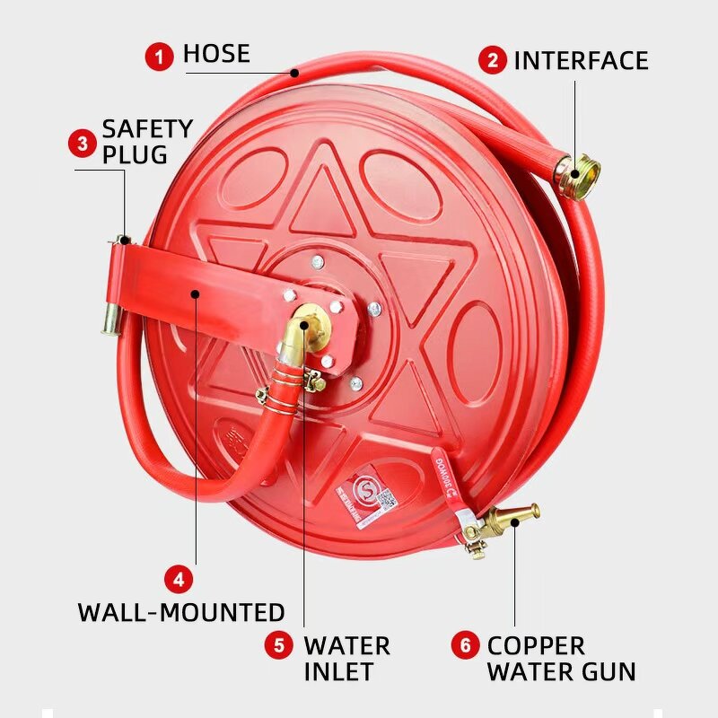 Fire Hose Reel Manufacturer - OEM/ODM Custom Manual Swing High Pressure