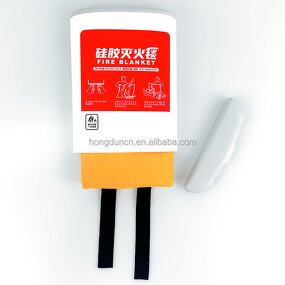 Silicon Coated Fire Blanket Manufacturer - OEM/ODM Custom 1m*1m Glass Fiber