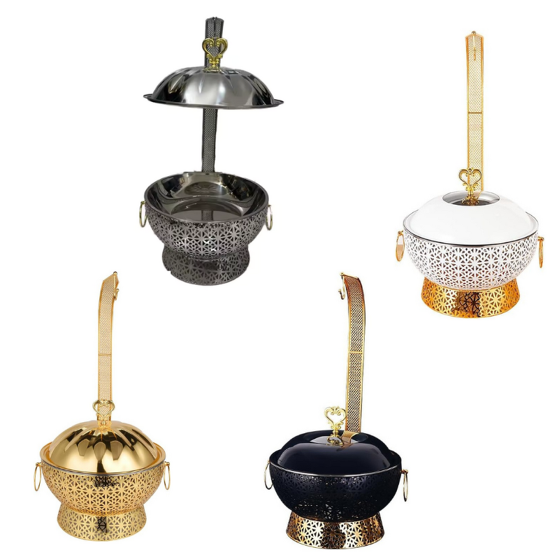 Chafing Dish Set Manufacturer - OEM/ODM Custom 8L Silver Gold Black White