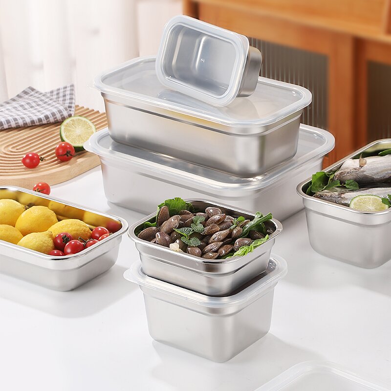 Lunch Box Manufacturer - OEM/ODM Custom Stainless Steel Airtight Nestable