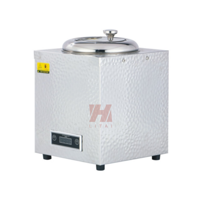 Electric Soup Kettle Manufacturer - OEM/ODM Custom 10L Hammer Point Silver SUS 304