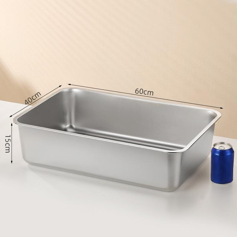 Food Storage Container Manufacturer - OEM/ODM Custom 60*40cm Extra Large Stainless