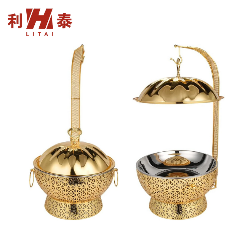 Chafing Dish Manufacturer - OEM/ODM Custom 8L Full Silver Stainless Steel