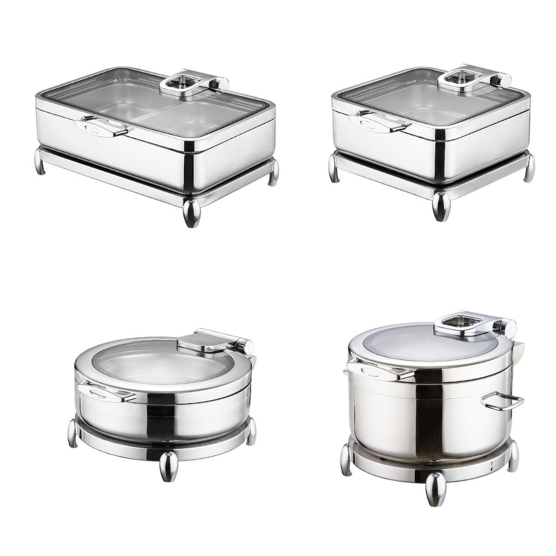 Hydraulic Chafing Dish Manufacturer - OEM/ODM Custom SUS 304 Luxurious Soup