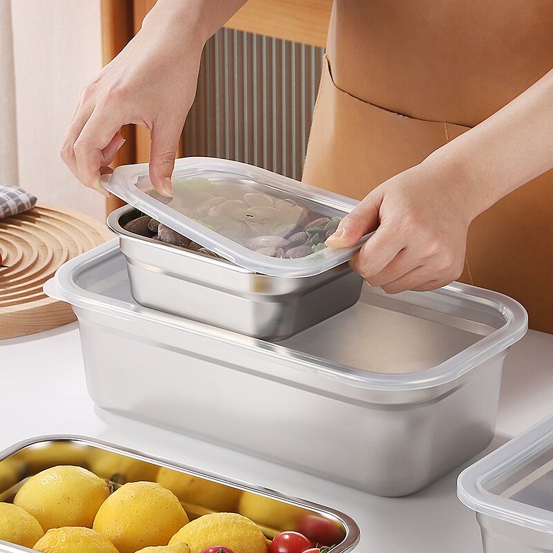 Food Storage Box Manufacturer - OEM/ODM Custom Stainless Steel Airtight Stackable