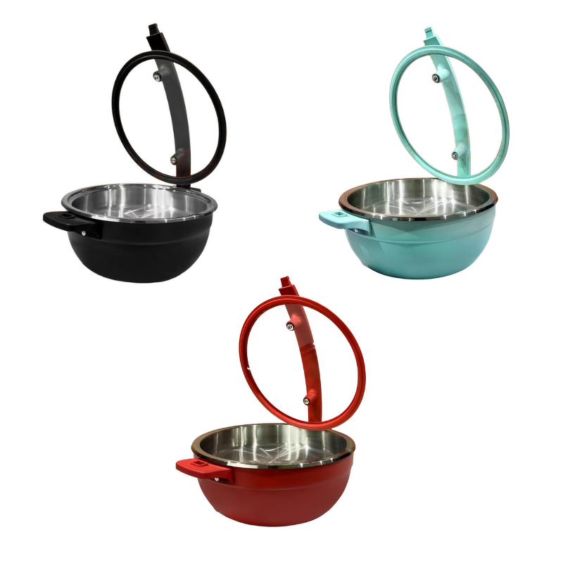 Mini Buffet Chafer Manufacturer - OEM/ODM Custom 5.0-6.5L Hydraulic Glass Lid