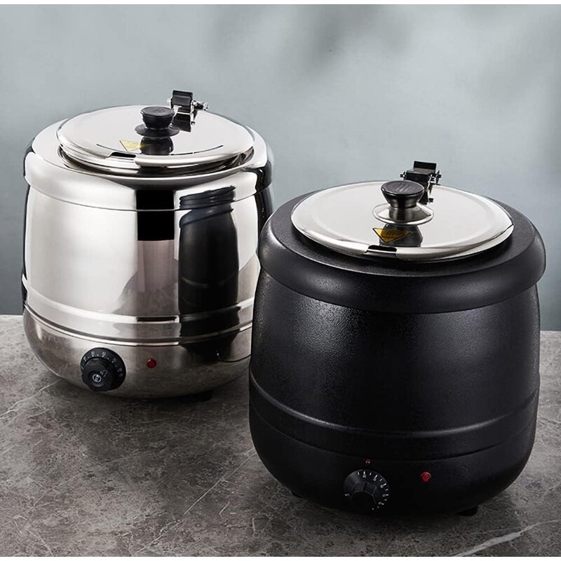 Soup Warmer Manufacturer - OEM/ODM Custom 10L Silver Stainless Steel Temperature