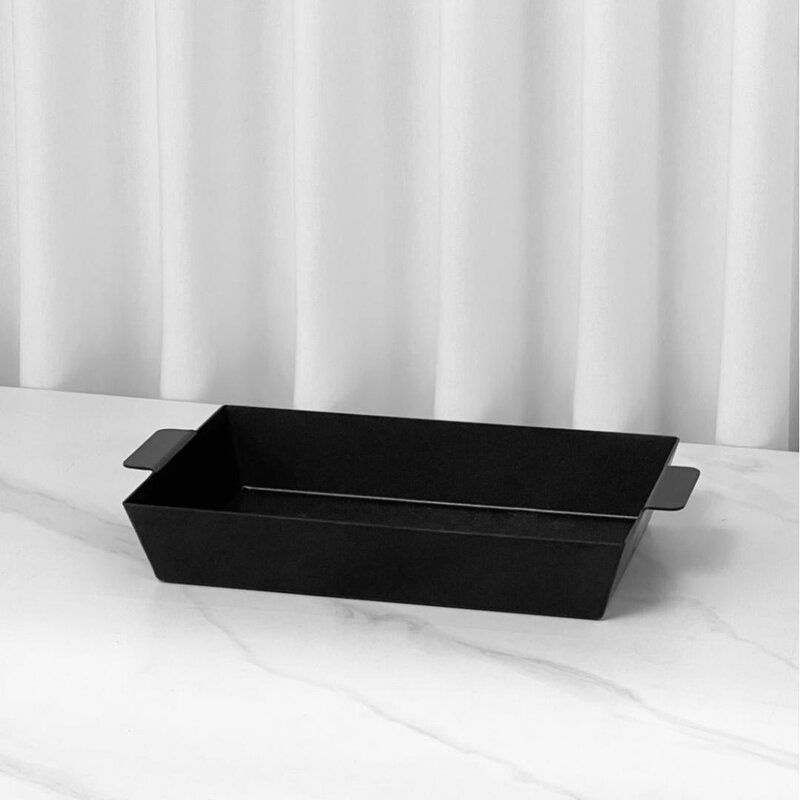 Serving Tray Manufacturer - OEM/ODM Custom Stainless Steel Deep Black Non-stick