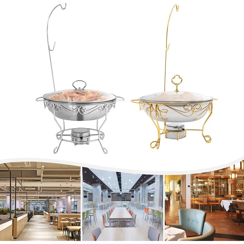 Hanging Chafing Dish Manufacturer - OEM/ODM Custom 4.5-8.0L Stainless Steel Fuel